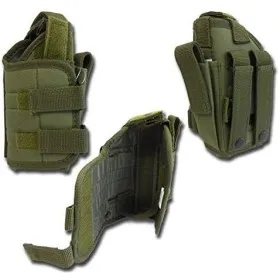 FONDINA PISTOLA SOFTAIR MOLLE VERDE UNIVERSALE OD RP-1102-V