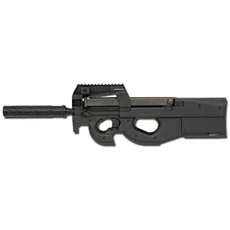 FUCILE SOFTAIR ELETTRICO BULLPUP FN P90 CON SILENZIATORE P90S JS-TACTICAL