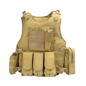 GILET TATTICO SOFTAIR TACTICAL VEST ARMOUR TAN RP-322-TAN