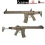 OCTARMS KEYMOD BADGER 13.5 ASSAULT RIFLE DARK EARTH ARES AMOEBA AR-AM16T
