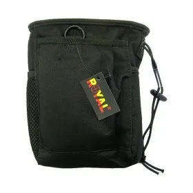 TASCA PORTA CARICATORI SOFTAIR MOLLE ESAUSTI NERO T7014B