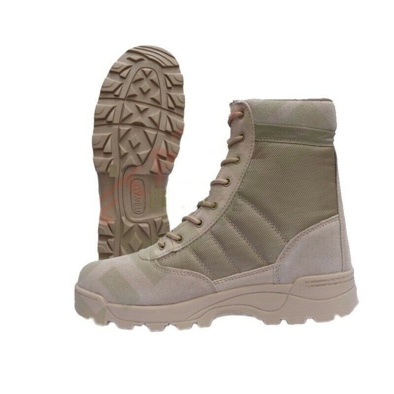 tactical boots tan