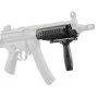 Aluminum Picatinny rail detail handguard 180mm