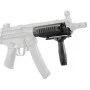 Aluminum Picatinny rail detail handguard 180mm