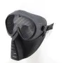 Airsoft face protection mask Small Fly black with steel mesh