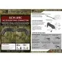EMERSON GEAR GREEN ACH-MICH ARC HELMET MOUNT EM8823C