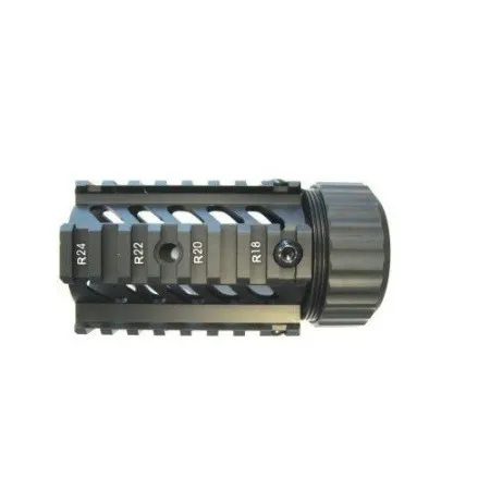 Royal floating metal RIS 6625 M68 for M4 Stubby 4 inch