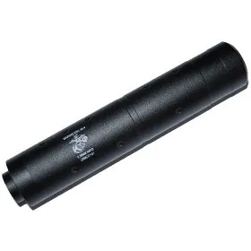 SILENZIATORE FUCILE SOFTAIR 160MM USMC U.S. MARINE NERO SIL04
