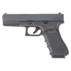 WE GAS PISTOL G17 GEN4 METAL SLIDE BLOW BACK BLACK W057B