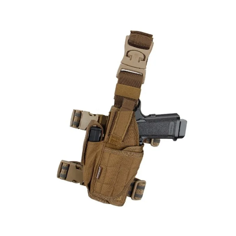 Gancio Per Cintura Fondina Fondina Regolabile Universale Per Pistola, Con Chiusura A Scatto Pulsante E Anello Gancio - Materiale Nylon, Ambidestra Fondina Regolabile Con Chiusura - Foto 8