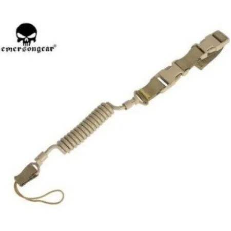 CORREGGIOLO ESTENSIBILE CON ELASTICO PER PISTOLE SOFTAIR TAN EM8269A EMERSONGEAR