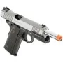 CO2 PISTOL COLT 1911 GOVERNAMENT CO2 FULL METAL BLOW BACK BLACK SILVER CYBERGUN 180531