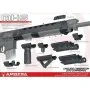 KIT SLITTE FUCILE SOFTAIR MODULAR BOTTOM MHS RAIL AR-DH011B ARES AMOEBA