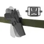 FONDINA RIGIDA DA CINTURA ESTRAZIONE RAPIDA CQC PISTOLA SOFTAIR GLOCK MULTICAM (EM6097A)