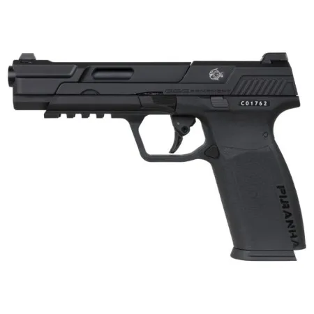 GAS AIRSOFT PISTOL PIRANHA MK I BLACK GG-PIRB G&G