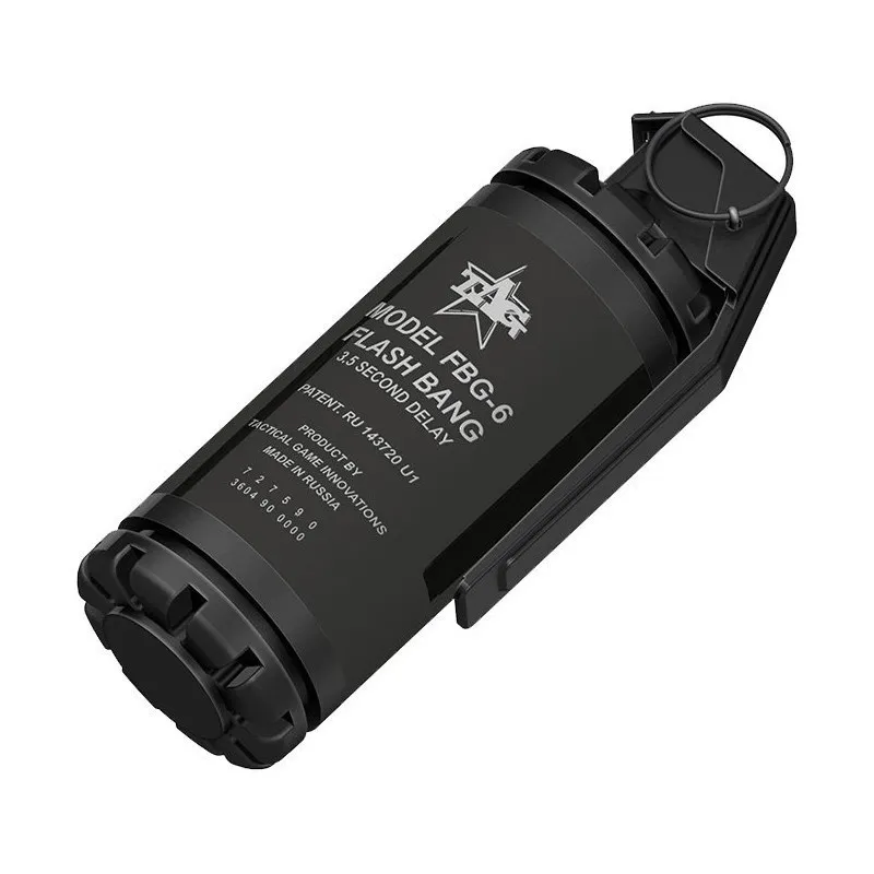 TAGINN FBG6 FLASH BANG 2 SEC GRENADE AIRSOFT PYROTECHNICS TACTICAL