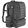 MILITARY BACKPACK 60LT MODULAR BACK PACK BLACK DEFCON 5 D5-S100022 B