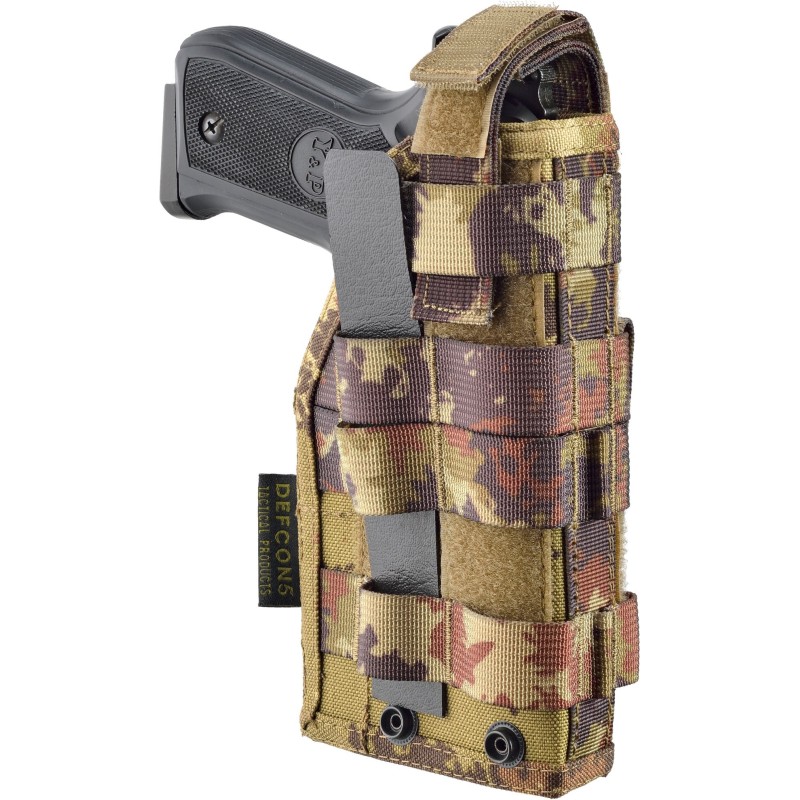 DEFCON 5 STORM PLATE CARRIER WITH QUICK RELEASE SYSTEM + TRIPLE MAG. POUCH  - D5-BAV23 - Tactical Vests and Belts - Defcon 5 Italy