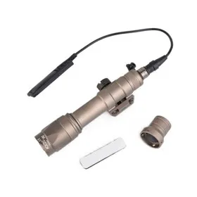TORCIA LED FUCILE SOFTAIR M600C ATTACCO RIS 20MM TAN EL-EX072T ELEMENT