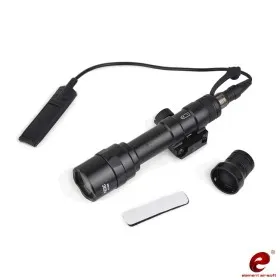TORCIA FUCILE SOFTAIR 500 LUMEN A LED M600U ATTACCO RIS NERA EL-EX356B ELEMENT
