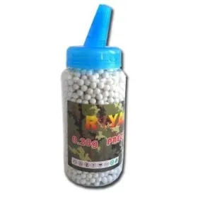 ROYAL PRECISION BALL PELLETS 0.20G 2000PCS WHITE BB2000 0.20