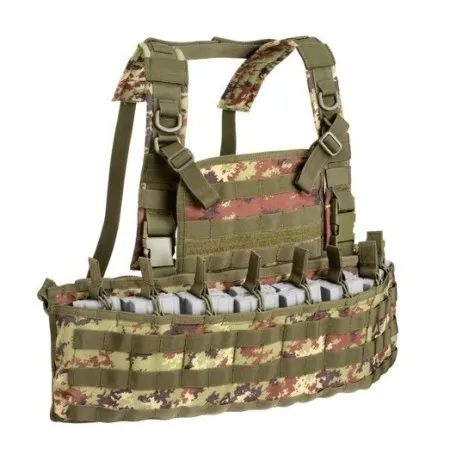 OUTAC MOLLE RECON TACTICAL VEST CHEST RIG ITALIAN CAMO OT-RC900 VI
