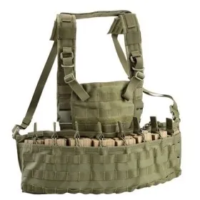 OUTAC TACTICAL VEST MOLLE RECON CHEST RIG OLIVE DRAB OT-RC900 OD