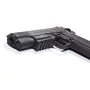 CO2 BLOW BACK PISTOL COLT GOVERNAMENT  1911 BLACKENED FULL METAL RAIL GUN BLACK CYBERGUN 180524