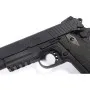 CO2 BLOW BACK PISTOL COLT 1911 FULL METAL RAIL GUN FULL METAL BLOW BACK  BLACK CYBERGUN 180524