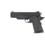 CO2 BLOW BACK PISTOL COLT 1911 FULL METAL RAIL GUN FULL METAL BLOW BACK  BLACK CYBERGUN 180524
