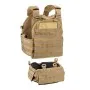 DEFCON 5 TACTICAL VEST MOLLE CARRIER BODY ARMOUR WITH BELT COYOTE TAN D5-BAV13 CT