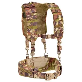 DEFCON 5 TACTICAL VEST LOADING HARNESS BEARING BELT SUSPENDER  VEGETATO ITALIANO D5-2029 VI TG SM
