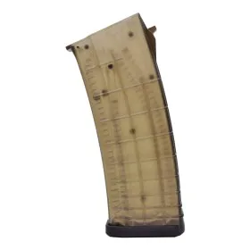 CYMA MID CAP 150 ROUNDS MAGAZINE FOR AK SERIES TRANSPARENT C105