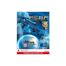 G&G ARMAMENT PSBP BALL PELLETS 0.28G WHITE PERFECT 0.28 G-07-106