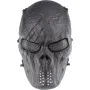 AIRSOFT MASK SKULL STROKE BLOODED BLACK WO-MA79B