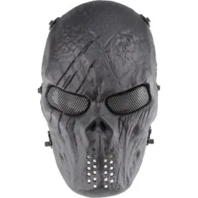 MASCHERA INTEGRALE SOFTAIR SKULL STROKE BLOODED SKULL NERO WO-MA79B
