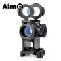 Transparent flip-up caps and compact size AIM-O AO5074-B
