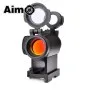 Transparent flip-up caps and compact size AIM-O AO5074-B