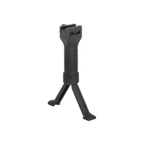 RIFLE WEAVER GRIP WITH BIPOD BLACK B32B