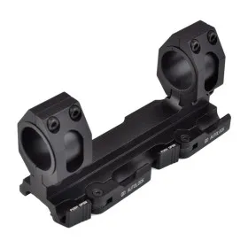 ATTACCO SUPPORTO SLITTA PER OTTICHE DIAMETRO 30MM/1" NERO AO9012-B AIM-O