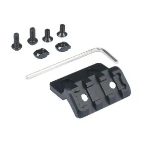 ATTACCO WEAVER SUPPORTO SLITTA A 45° PER TORCE PIN M-LOK NERO WD2003-B WADSN