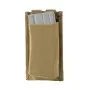DEFCON 5 LOW PROFILE ELASTIC M4 5.56 SINGLE MAGAZINE POUCH COYOTE TAN FOR LONG WEAPON D5-M4LPSP CT
