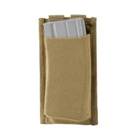 TASCA ELASTICA LOW PROFILE PORTA CARICATORE M4 5.56 SINGOLO DA ARMA LUNGA D5-M4LPSP CT COYOTE TAN DEFCON 5