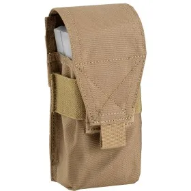 OUTAC PORTA CARICATORE MOLLE M4 SINGOLO 2 POSTI 1000D COYOTE TAN OT-M4AKS CT