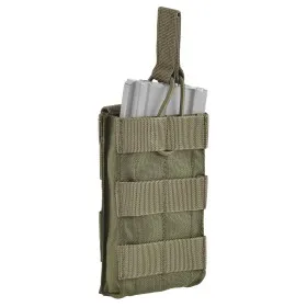 DEFCON 5 SINGOL MAG POUCH WITH QUICK EXTRACTION CAL. 5,56 OD GREEN D5-M4S OD