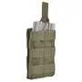 DEFCON 5 SINGOL MAG POUCH WITH QUICK EXTRACTION CAL. 5,56 OD GREEN D5-M4S OD