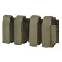 DEFCON 5 QUADRUPLE 40 MM GRANADE POUCH OD GREEN D5-GP04 OD