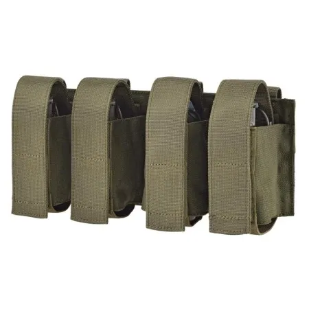 DEFCON 5 QUADRUPLE 40 MM GRANADE POUCH OD GREEN D5-GP04 OD