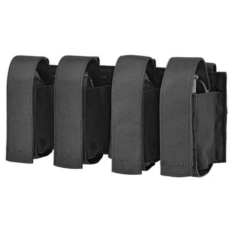 DEFCON 5 QUADRUPLE 40 MM GRANADE POUCH BLACK D5-GP04 B