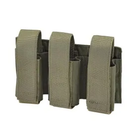 DEFCON 5 TRIPLE 40 MM GRANADE MOLLE POUCH 1000 DEN OD GREEN D5-GP03/3 OD